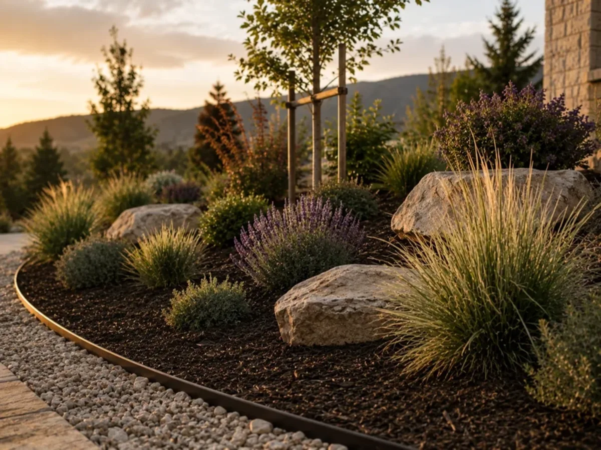 landscape work in Promontory